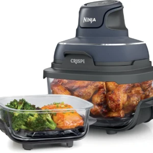 4-in-1 Portable Glass Air Fryer — See Your Food Cook to Perfection