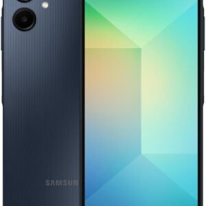 Samsung Galaxy A06 4G LTE (64GB + 4GB) Latin Version SM-A065M/DS Factory Unlocked 6.7 Dual Sim 50MP Dual Cam (Case Bundle) - (Black)